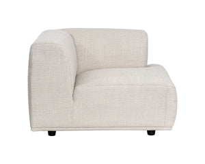 Darren Modular - Right Armchair - Moto Stucco