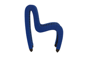 Seat Belt Dining Chair, Blue/Black