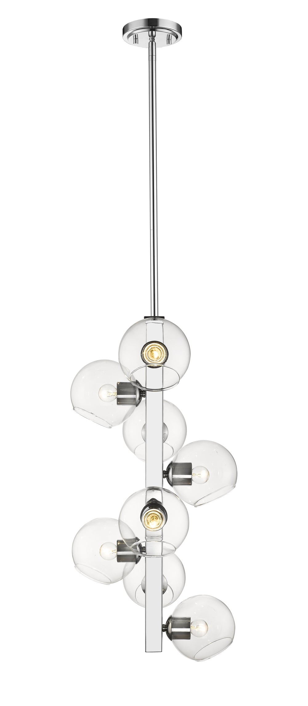 Marquee 8 Light Pendant in Chrome  Finish