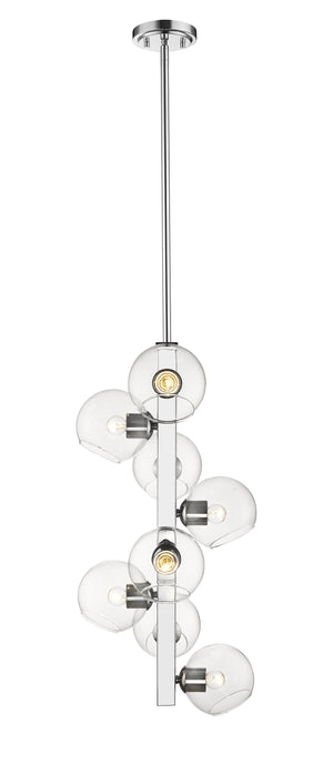Marquee 8 Light Pendant in Chrome  Finish