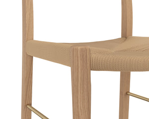 BONDI COUNTER STOOL - LIGHT OAK