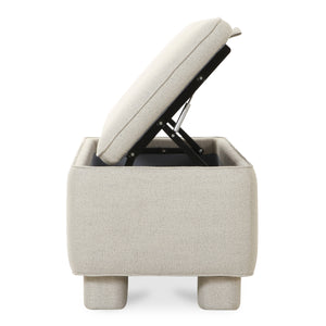 Ichigo Storage Bench in Light Grey