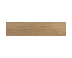GREGOR BENCH - RUSTIC OAK