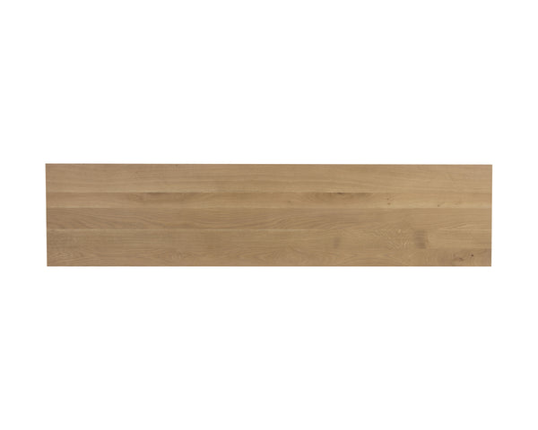 GREGOR BENCH - RUSTIC OAK