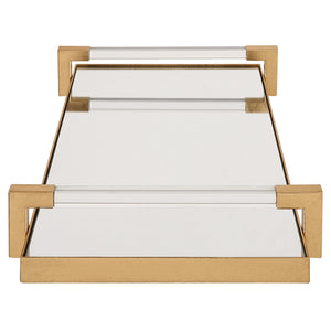 Deki Gold Mirrored Tray