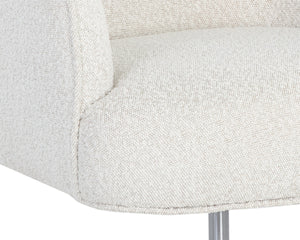 KARINA OFFICE CHAIR - COPENHAGEN WHITE