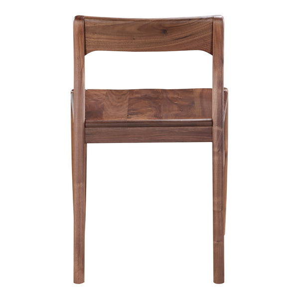 Moe's Owing Dining Chair Walnut Brown - Set of 2
