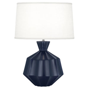 Matte Midnight Blue Orion Table Lamp