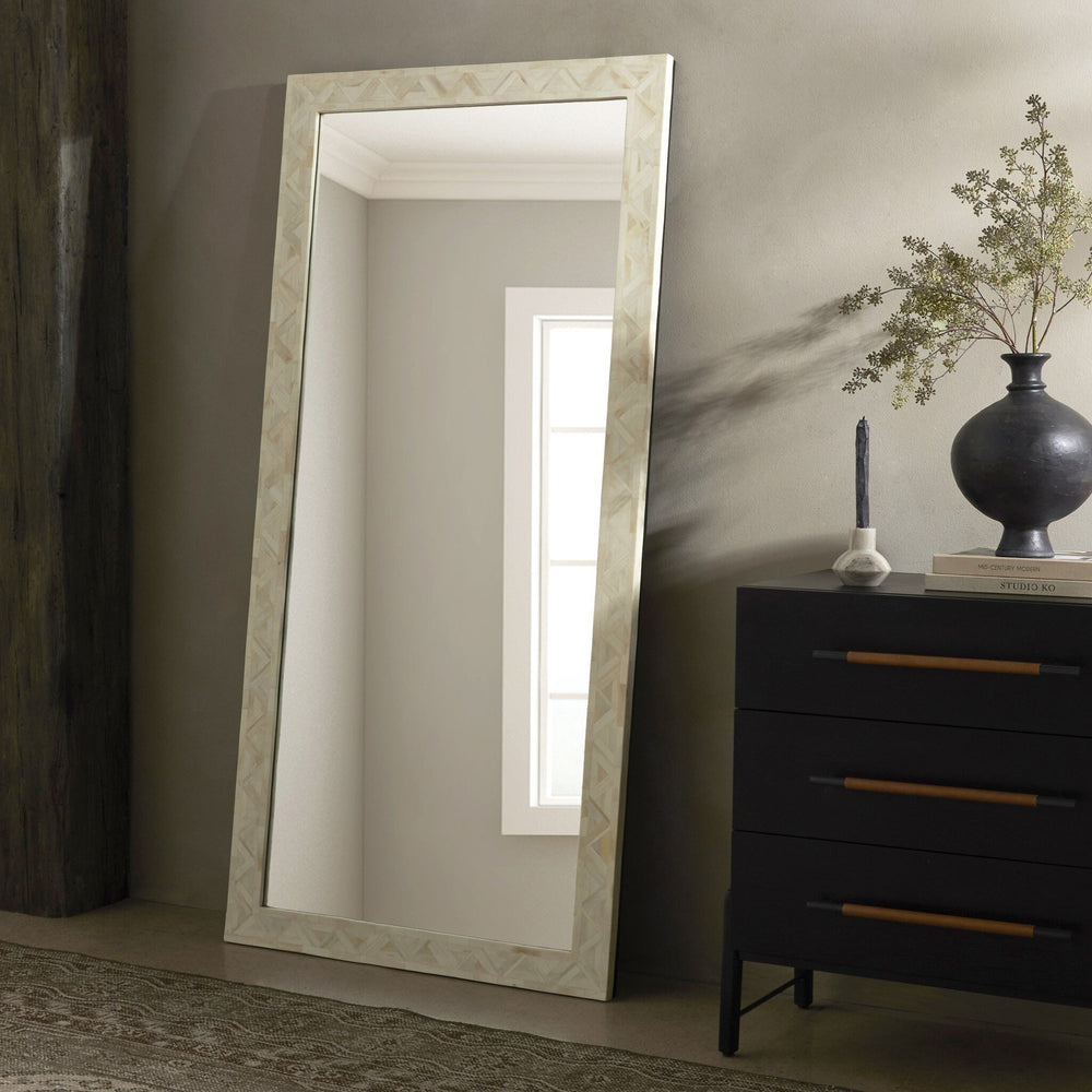 Loredo Floor Mirror - Black Iron