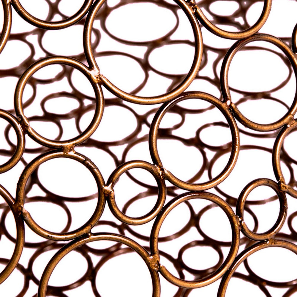 Half Circle Wire Ball, Bronze
