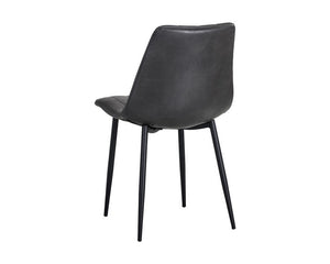 Drew Dining Chair - Black - Bravo Portabella