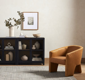 Millie Small Cabinet In Drifted Matte Black