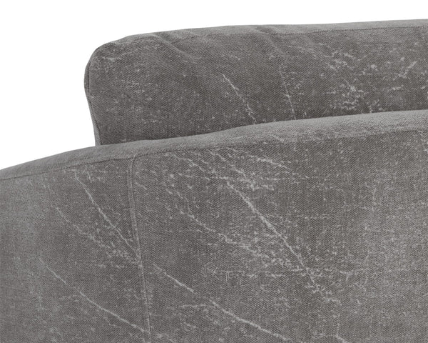 IRINA SWIVEL LOUNGE CHAIR - NEPAL PEBBLE