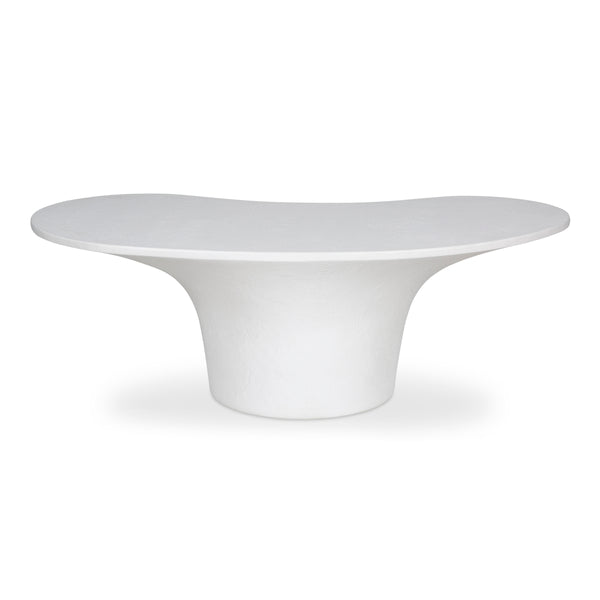 Moe's Yumi Outdoor Coffee Table in White