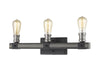 Kirkland 3 Light Vanity in Ashen Barnboard Finish