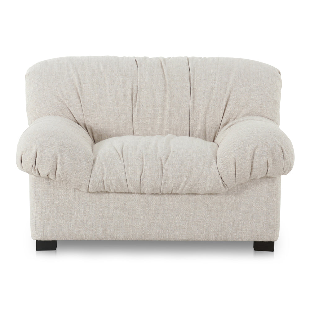 Halston Lounge Chair in Flecked Oat