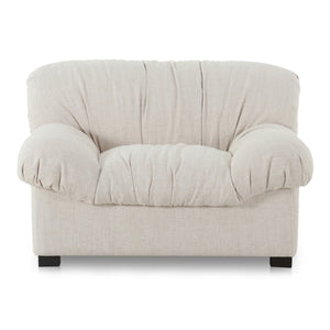 Halston Lounge Chair in Flecked Oat