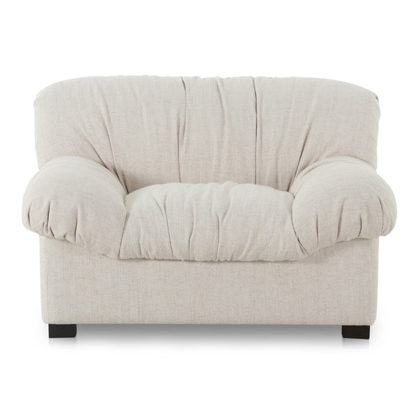 Halston Lounge Chair in Flecked Oat