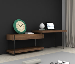 Tayla Desk White High Gloss