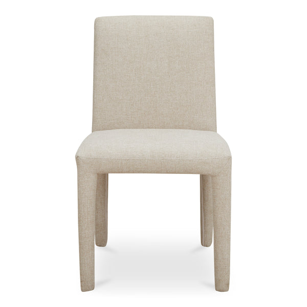 Moe's Monte Dining Chair Beige - Set of Two
