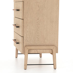 Rosedale 6 Drawer Tall Dresser In Yucca Oak