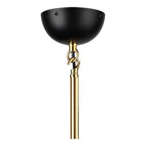 Piedad 5 Light Chandelier - Black