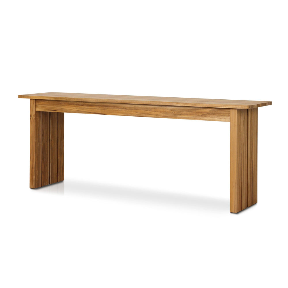 Chapman Outdoor Console Table - Natural Teak-FSC