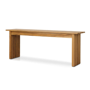 Chapman Outdoor Console Table - Natural Teak-FSC