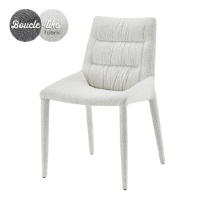 Kelsey Fabric Dining Side Chair, Boucle Beige