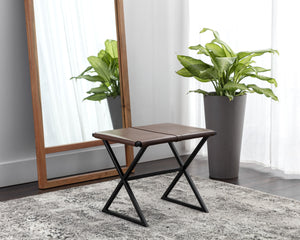 ELON STOOL - VINTAGE COGNAC LEATHER