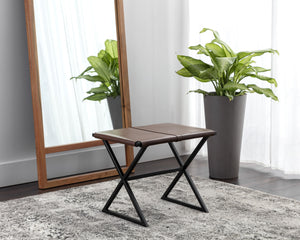 ELON STOOL - VINTAGE COGNAC LEATHER