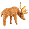 Small Coir Deer Head Down