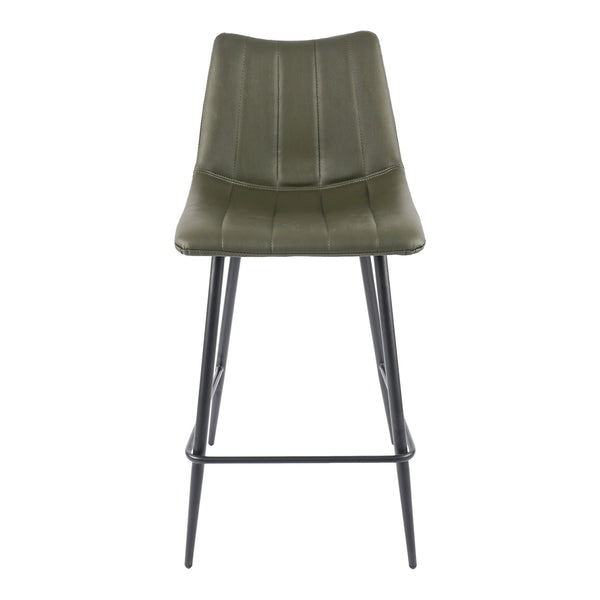 Moe's Alibi Counter Stool - Dark Green, Set of 2