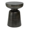 Moe's Arthur Accent Table in Antique Nickel