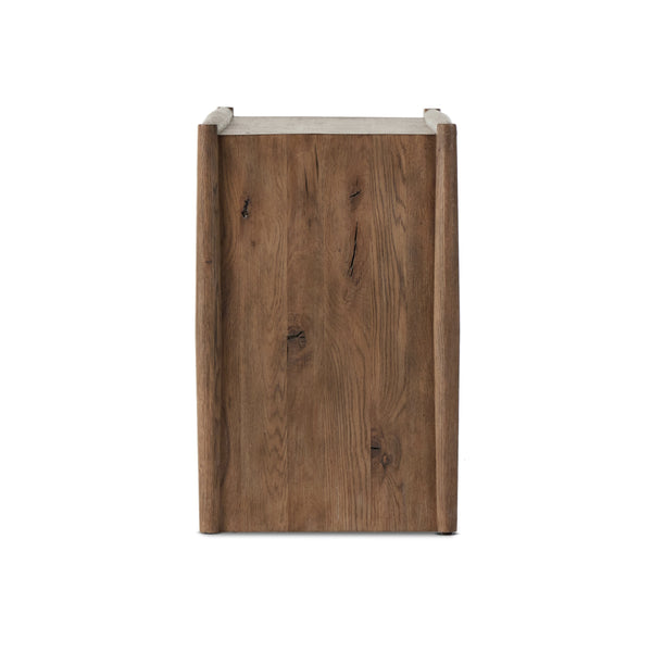 Glenview Console Table In Weathered Oak