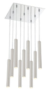 Forest 9 Light Island/Billiard in Chrome Finish