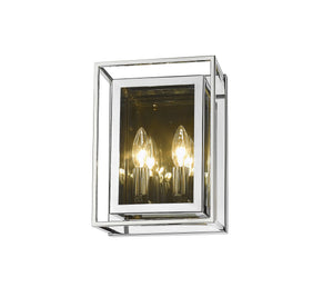 Infinity 2 Light Wall Sconce in Chrome Finish