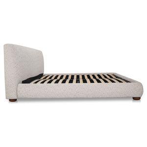 Moe's Beau Storage Bed in Light Grey