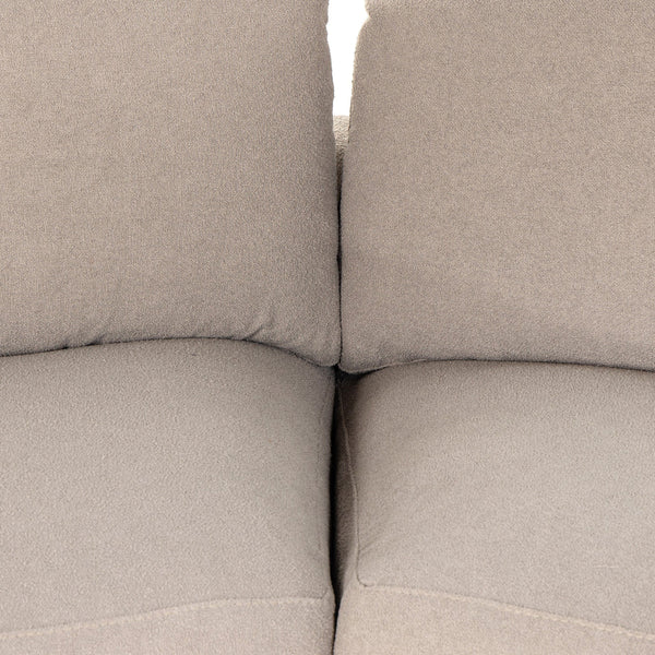 Dom 3 Pc Sectional-Large Wedge In Portland Cobblestone-Distressed Sienna