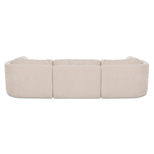 Matina Modular Sofa in Oatmeal Chenille