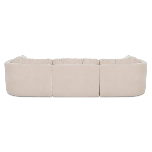 Matina Modular Sofa in Oatmeal Chenille