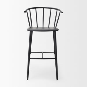 Colin Black Metal Bar Stool