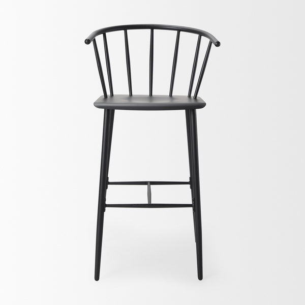 Colin Black Metal Bar Stool