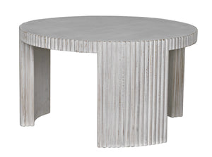 Jgor Side/Coffee Table, White Wash