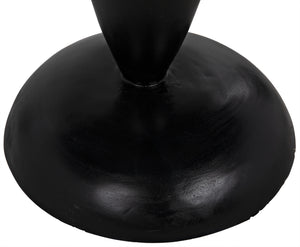 Adonis Side Table, Hand Rubbed Black