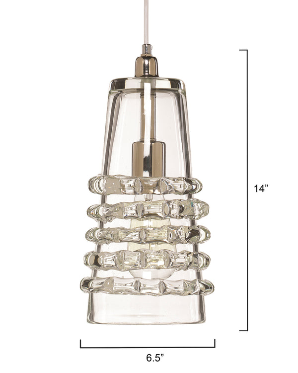 Long Ribbon 1-Light Pendant