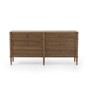 Toulouse 6 Drawer Dresser In Toasted Oak