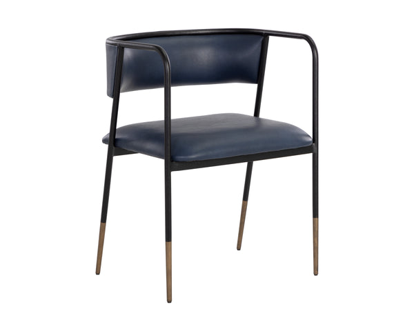 BRENAN DINING ARMCHAIR - BRAVO ADMIRAL