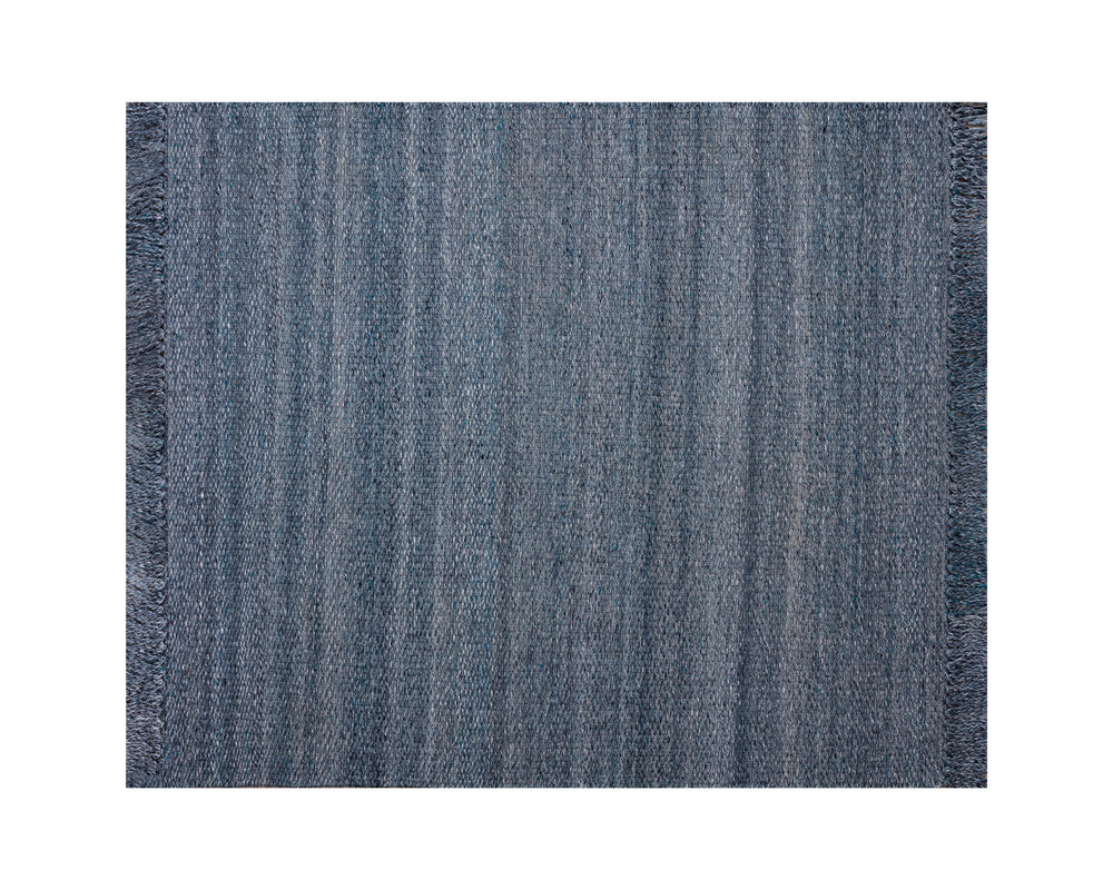 LINDAU HAND-WOVEN RUG - TEAL - 8' X 10'