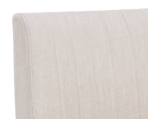 HALDEN OFFICE CHAIR - BEIGE LINEN